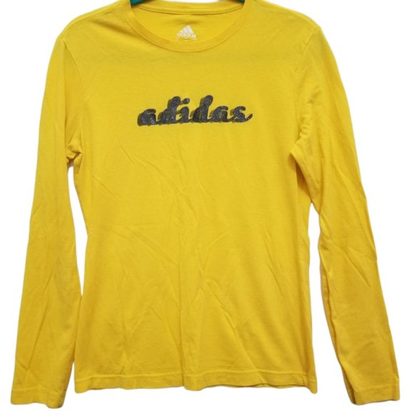 adidas yellow long sleeve